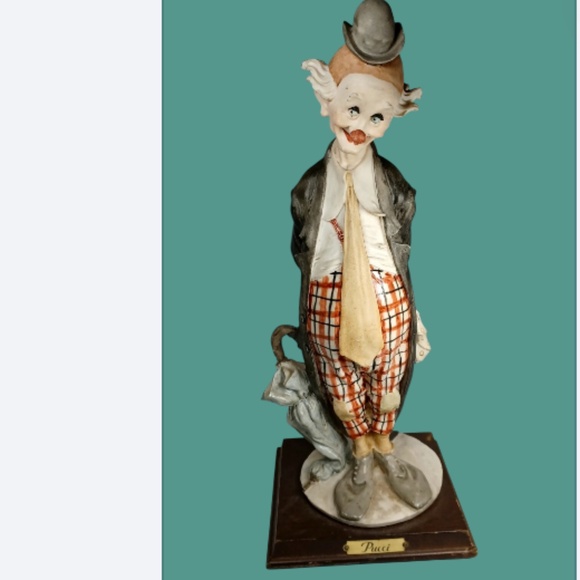 Vintage ,Pucci, Arnant Imports Inc The Tender Clown" figurine - Picture 7 of 7
